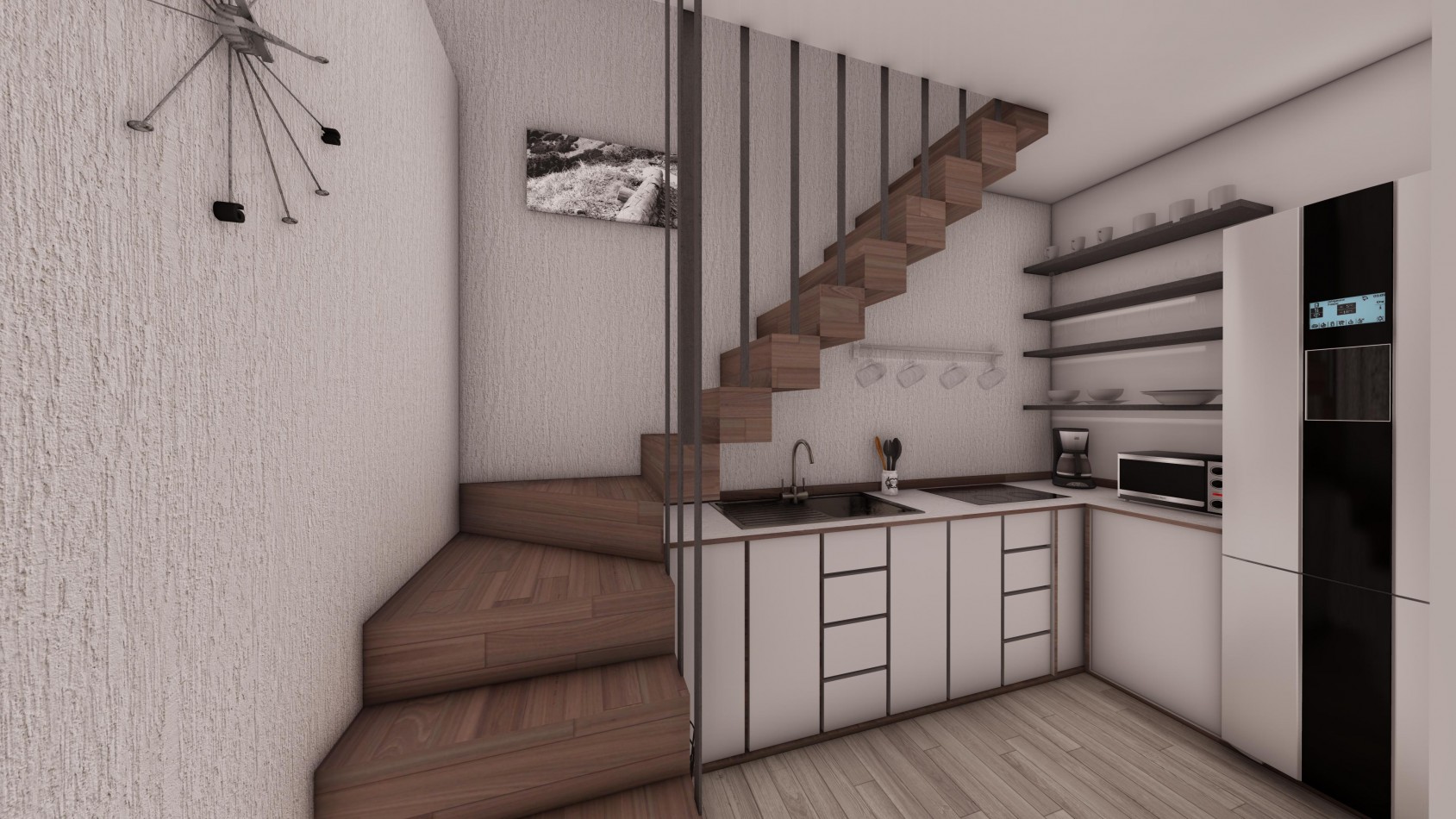 Ph 1 ambiente con dependencia en Venta - Parque Luro