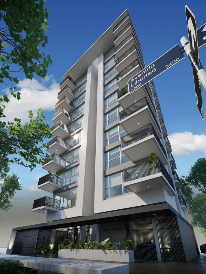 DEPARTAMENTO 2 AMBIENTES POZO ALTOS LIBERTAD PISO 6  LA PERLA FRENTE