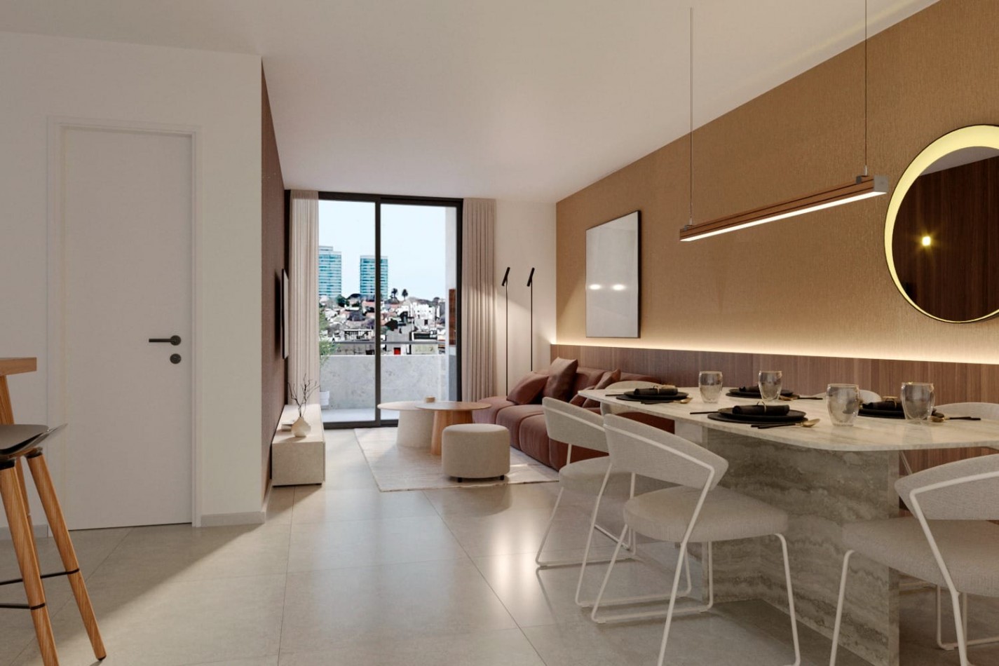 DEPARTAMENTO EN POZO  2 AMB  CUARZUR VI PLAZA MITRE FRENTE