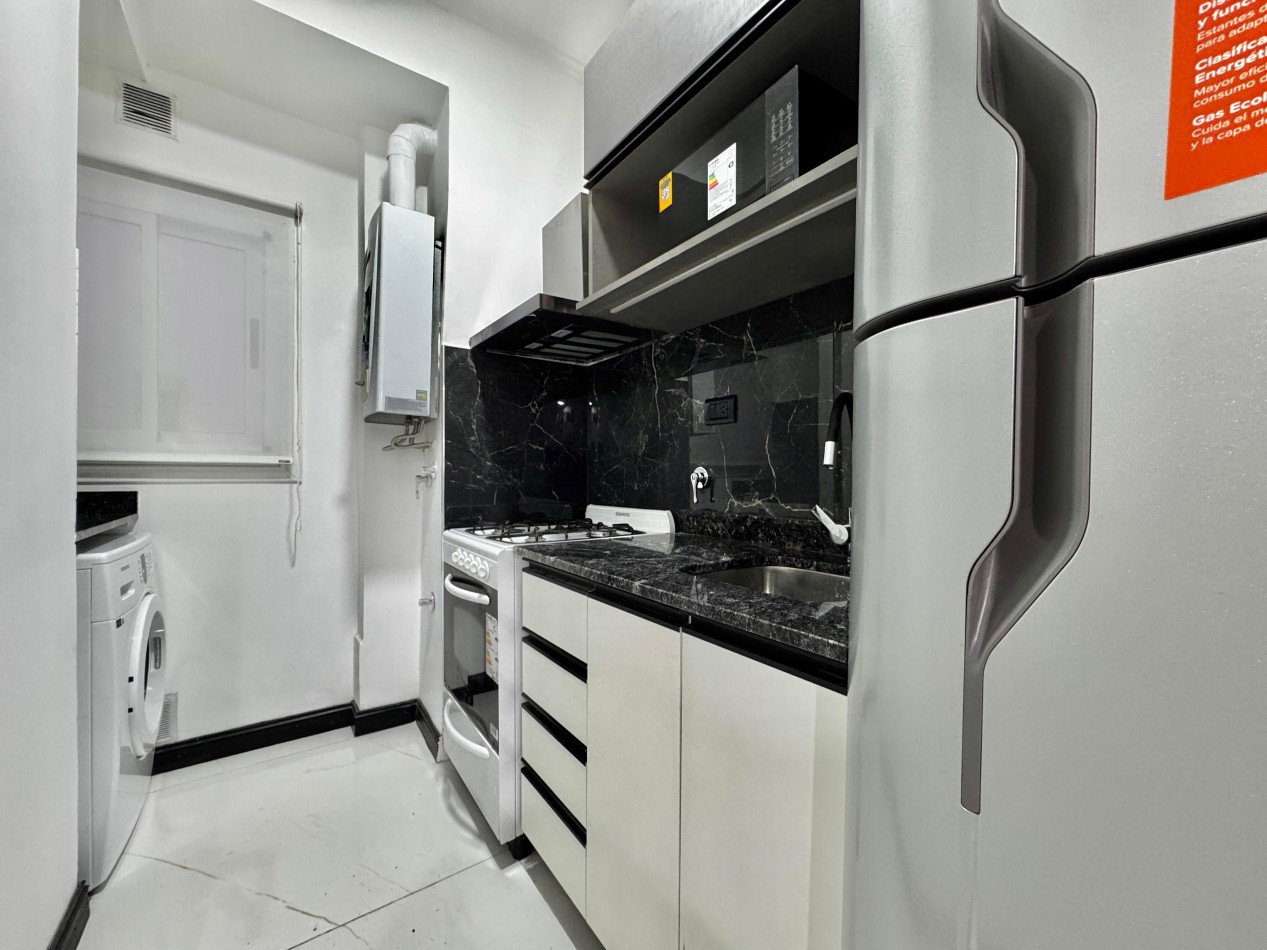 DEPARTAMENTO 2 AMBIENTES CON VENTANAL A LA CALLE EN PLAZA COLON