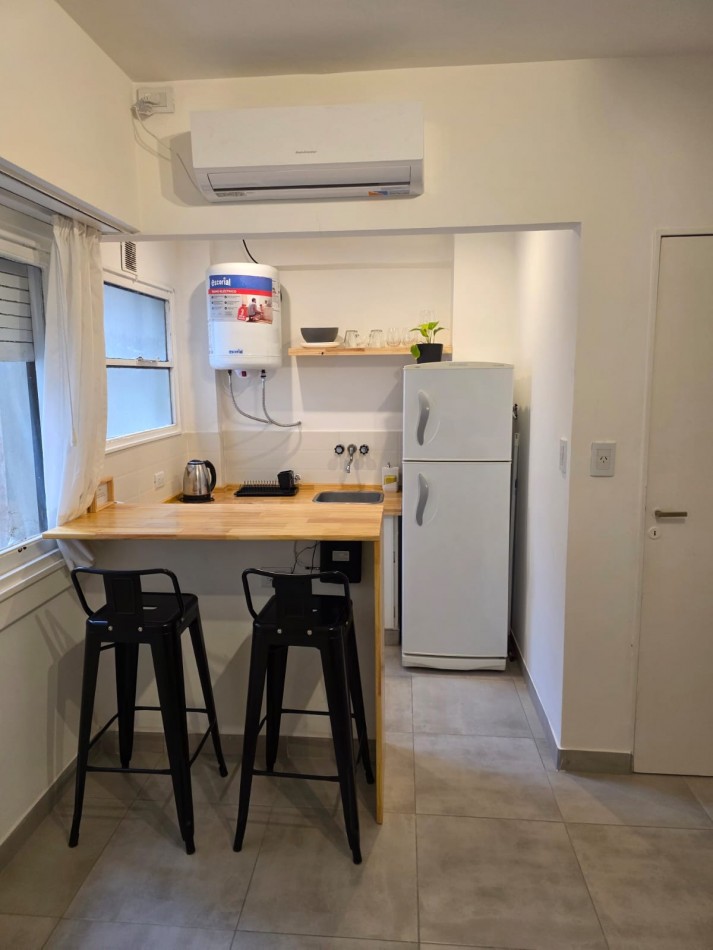 Departamento monoambiente reciclado