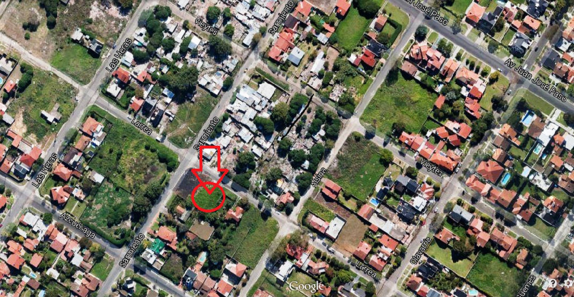 San Carlos, Larrea y Sarmiento, 234 m². Zona alta y mucho sol.