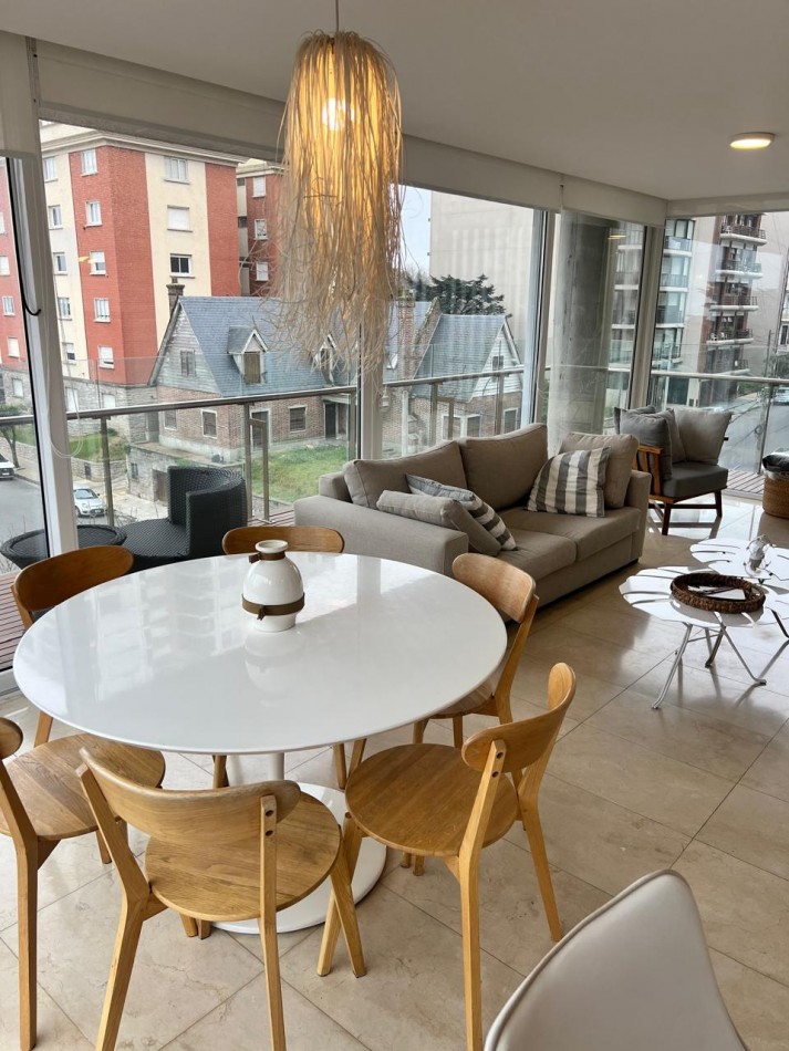 DEPARTAMENTO, PISO 3 AMB. CON COCHERA VISTA PLENA AL GOLF CLUB MDP Y MAR, BALCON CORRIDO PERIMETRAL, QUINCHO, GYM, SOFIA IV
