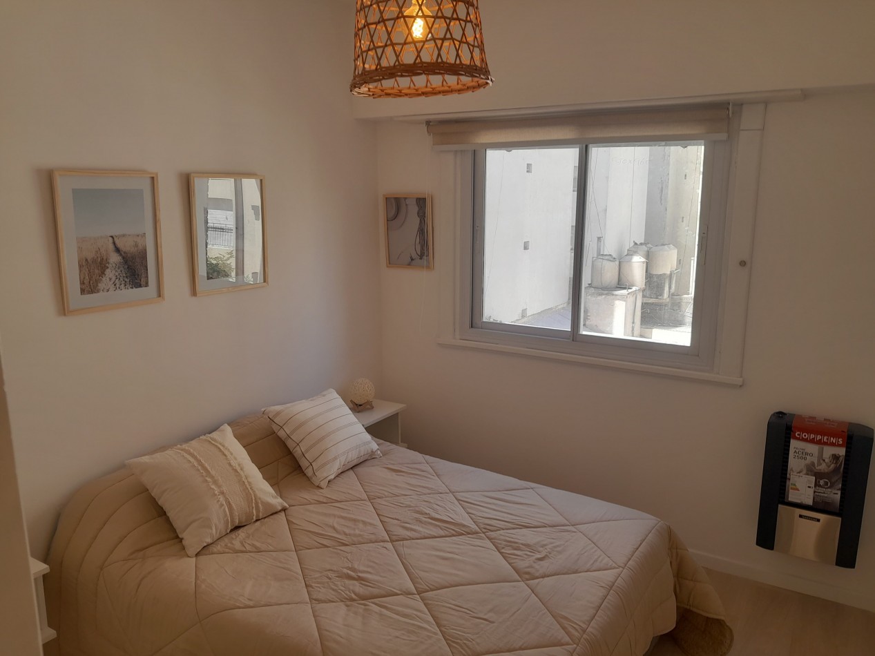 3 AMBIENTES TOTALMENTE RECICLADO Y AMOBLADO CON BALCON FRANCES A LA CALLE