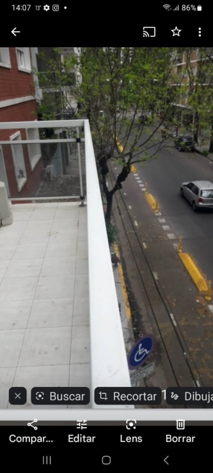 3 AMB.EXTERNOS, BALCON Y PATIO. 2 BAÑOS. PLAZA MITRE.