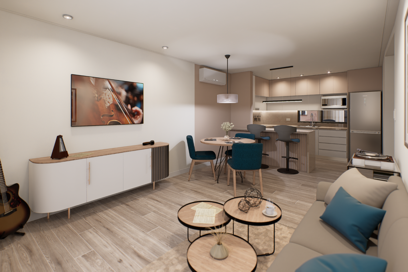 DEPARTAMENTOS DE 2 Y 3 AMBIENTES EN ZONA PASEO ALDREY DEVELOPER XV SYMPHONY