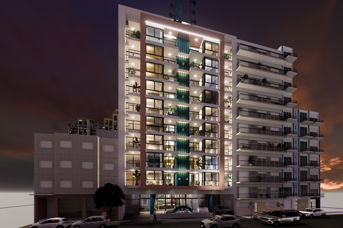 DEPARTAMENTOS DE 2 Y 3 AMBIENTES EN ZONA PASEO ALDREY DEVELOPER XV SYMPHONY